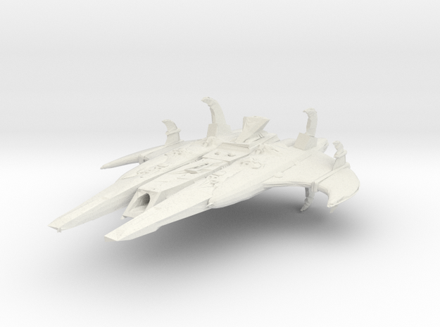 CR Octurion Battleship Armada scale in White Natural Versatile Plastic