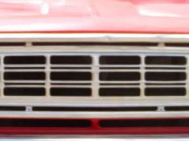 74-76 Dodge Truck Grills for Hot Wheels customs in Clear Ultra Fine Detail Plastic