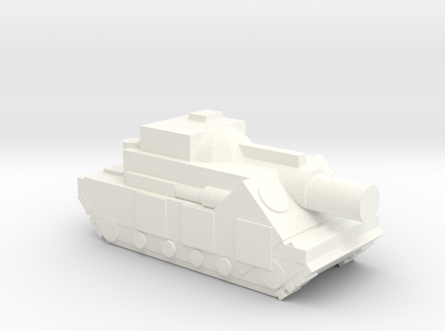 (Free DWNLD) Slugger Siege Tank  in White Processed Versatile Plastic