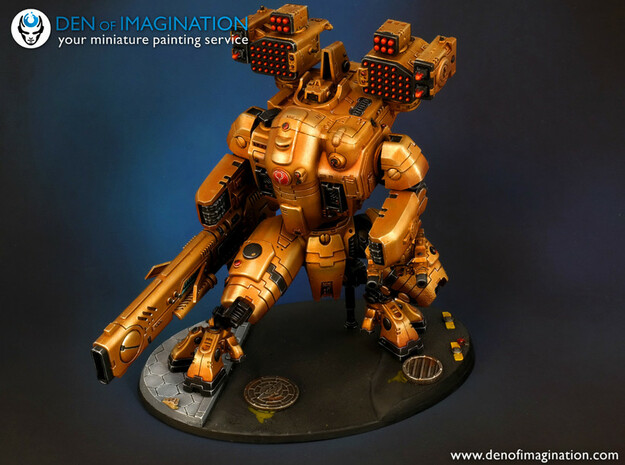 Stormwave - Arms for One Handed Weapon in Tan Fine Detail Plastic: d3