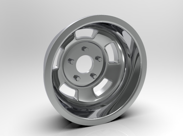 1:8 Rear Ansen Sprint Wheel in White Processed Versatile Plastic