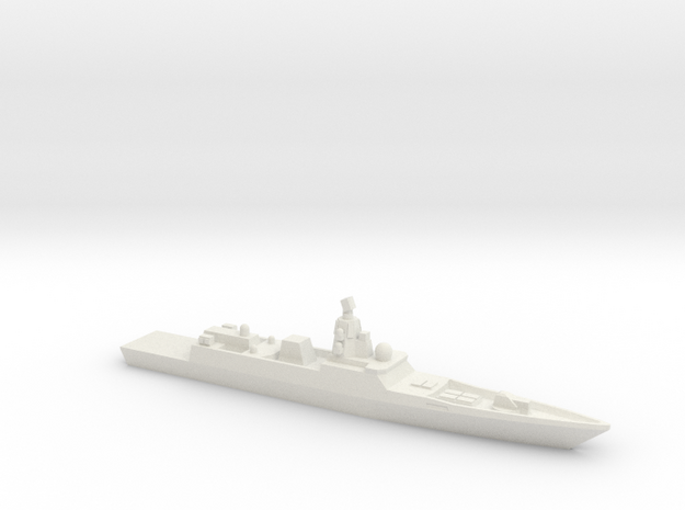 Admiral Gorshkov-class frigate, 1/3000 in White Natural Versatile Plastic
