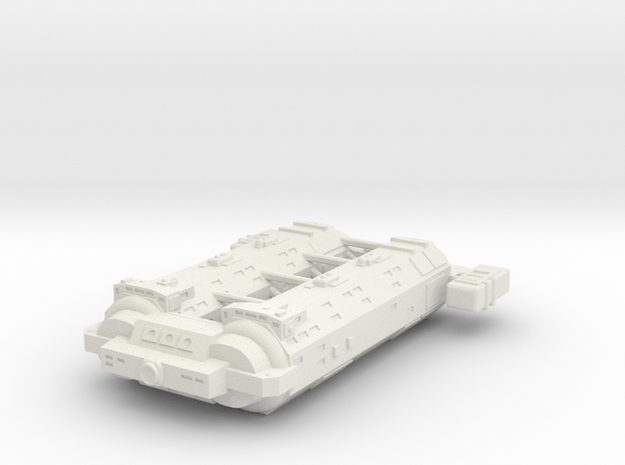 Omni Scale General Large Auxiliary Cruiser SRZ in White Natural Versatile Plastic