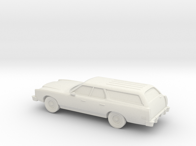 1/25 1977 Ford Country Squire in White Natural Versatile Plastic