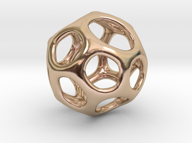 Gaia-18 (from $18.90) in 14k Rose Gold Plated Brass