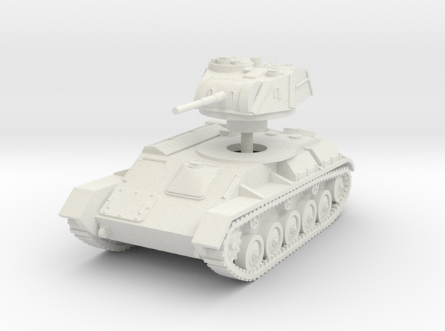 1/56 (28mm) T-80 light tank in White Natural Versatile Plastic