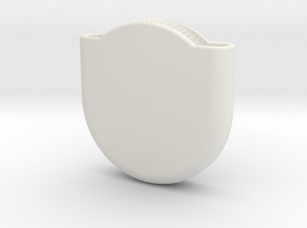 1/24 Scale Chestnut Air Cleaner Exposed in White Natural Versatile Plastic
