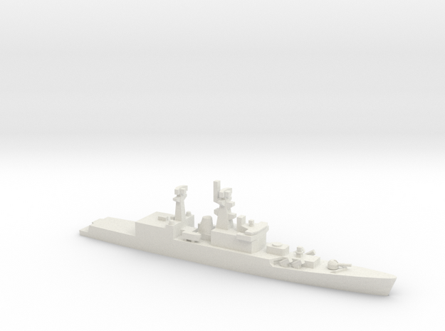 Brahmaputra-class frigate, 1/1250 in White Natural Versatile Plastic