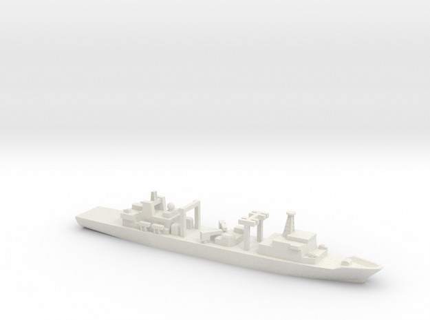 Type 903 replenishment ship, 1/1250 in White Natural Versatile Plastic