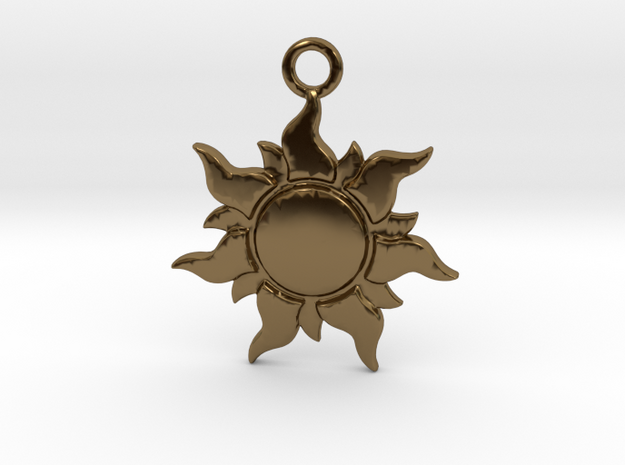 Corona in Polished Bronze