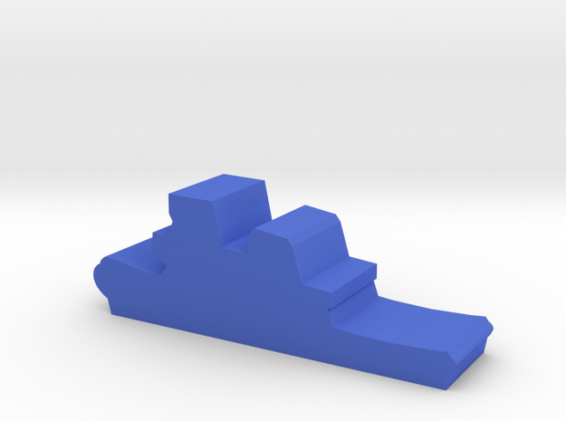 Game Piece, Tugboat in Blue Processed Versatile Plastic