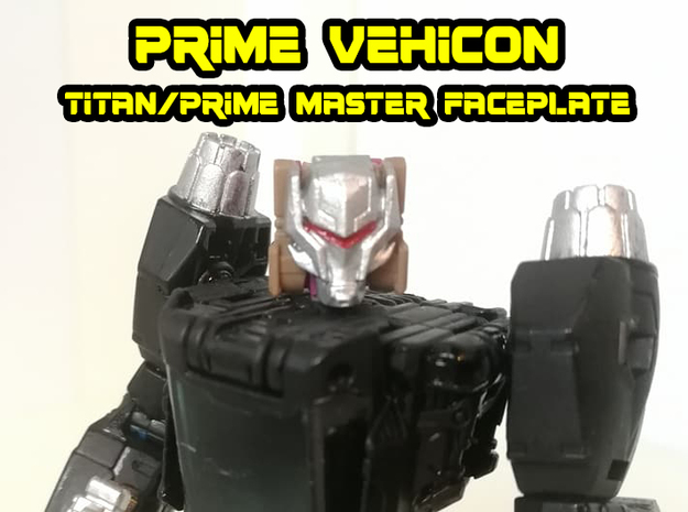 Vehicon, Prime Face (Titans Return) in Tan Fine Detail Plastic