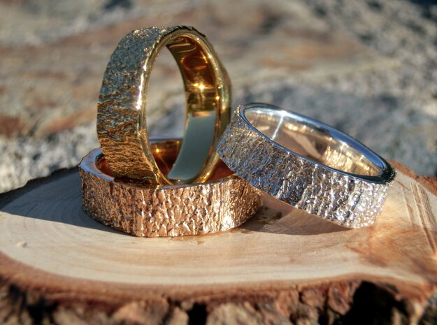 Tree Ring in Polished Bronze: 7 / 54