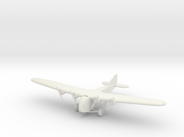 1:200 Scale Zeppelin-Staaken E.4/20 in White Natural Versatile Plastic