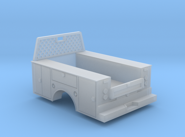Standard Full Box Truck Bed W Cab Guard 1-64 Scale