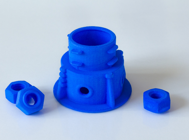 Panohero Foot for Hero 5/6/7/8/9 in Blue Processed Versatile Plastic: Medium