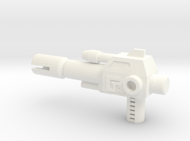 TR: Breakaway Pistol in White Processed Versatile Plastic