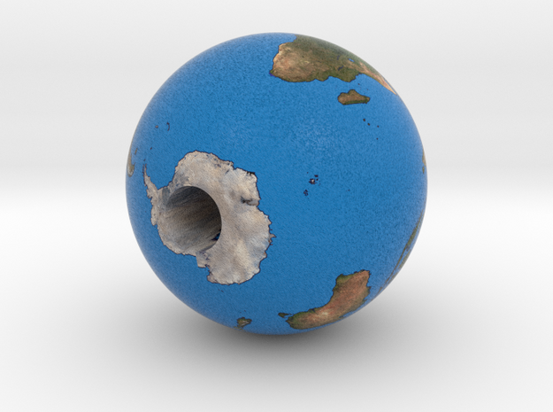Displayable Earth v2 in Full Color Sandstone