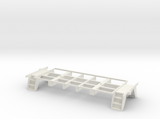 Caboose 25 Foot Frame in White Natural Versatile Plastic