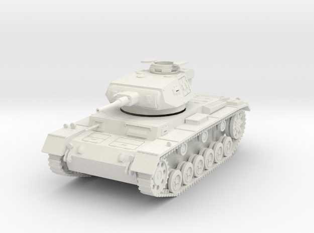 PV156E Pzkw IIIG Medium Tank (1/30) in White Natural Versatile Plastic
