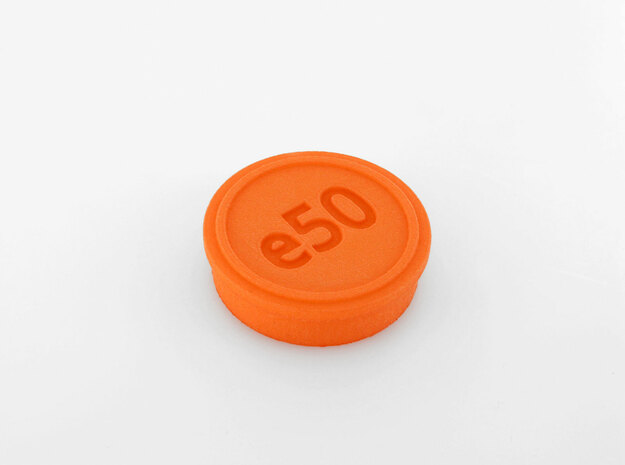 Yuneec H520 e50 cover in Orange Processed Versatile Plastic
