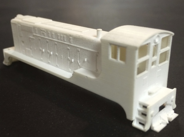 N scale Baldwin VO 660  in Smooth Fine Detail Plastic