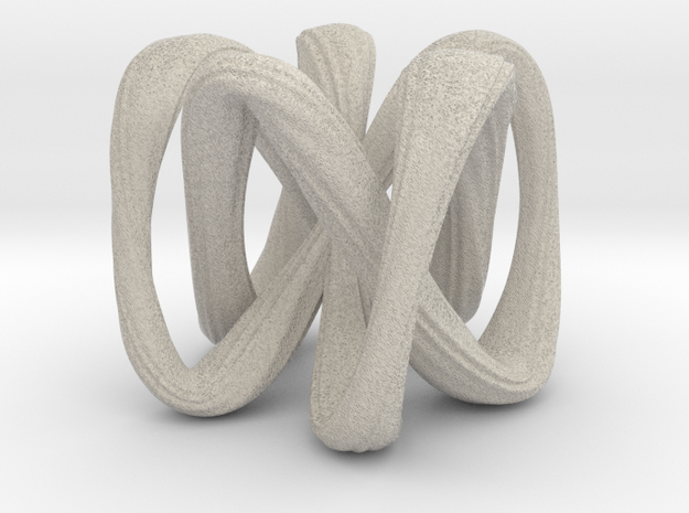 A Knot Or Not A Knot in Natural Sandstone
