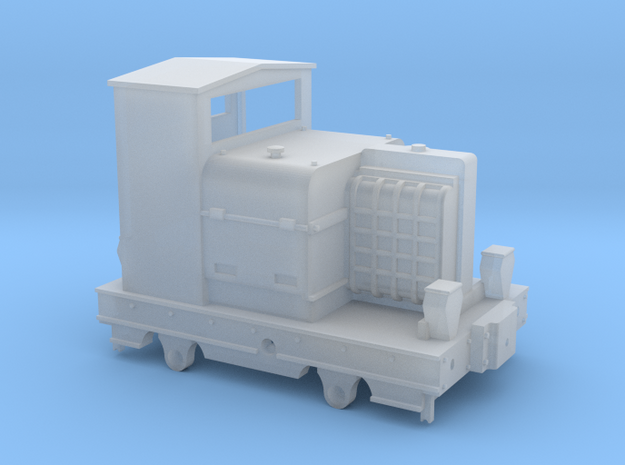 009 Motor Rail Simplex body in Smooth Fine Detail Plastic