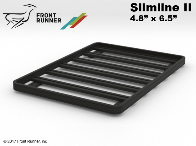 FR10030 Front Runner Slimline II Rack 4.8 x 6.5 in Black Natural Versatile Plastic