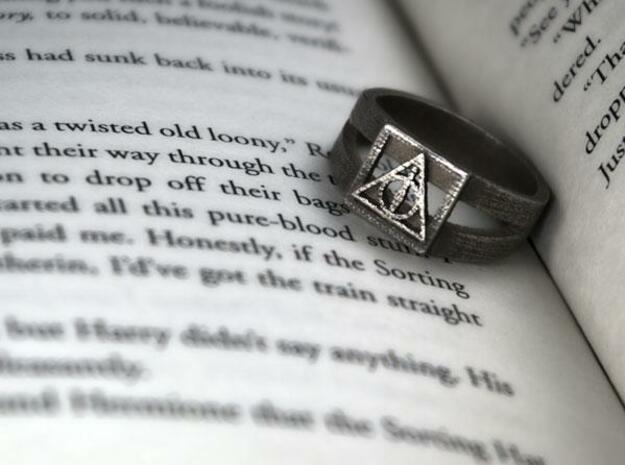 Deathly Hallows Ring Size 6