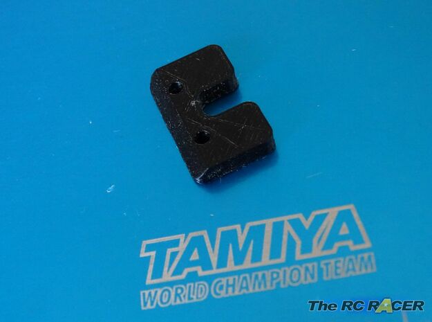 Tamiya TRF419X rear carpet Brace in Black Natural Versatile Plastic