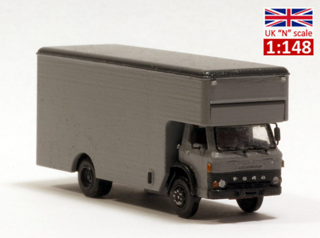 Ford D series moving truck UK N scale