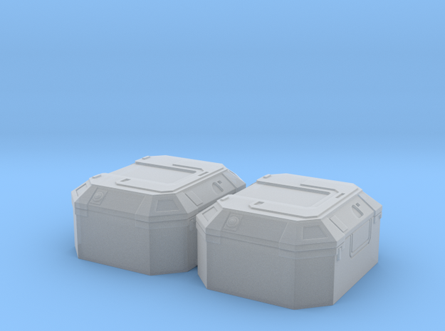 1:78 SW Lg Equipment Box in Tan Fine Detail Plastic