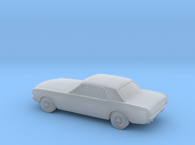 1/220 1964 Ford Mustang GT in Smooth Fine Detail Plastic