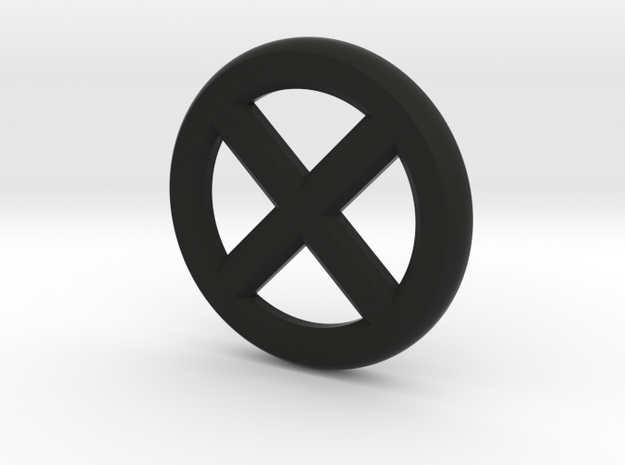 X in Black Natural Versatile Plastic