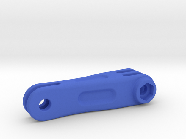 GoPro 50mm Extension Male/Female in Blue Processed Versatile Plastic