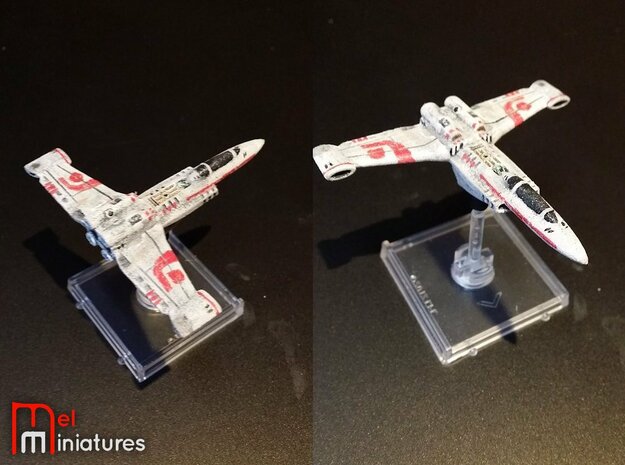 Planetary Fighter 1/270  in White Natural Versatile Plastic