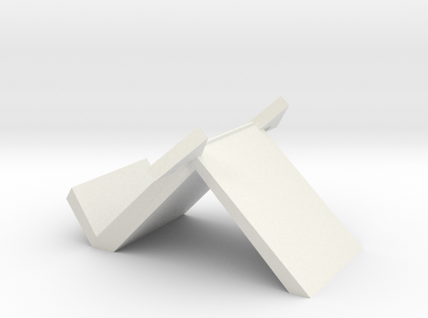 phone stand 4 in White Natural Versatile Plastic: Small