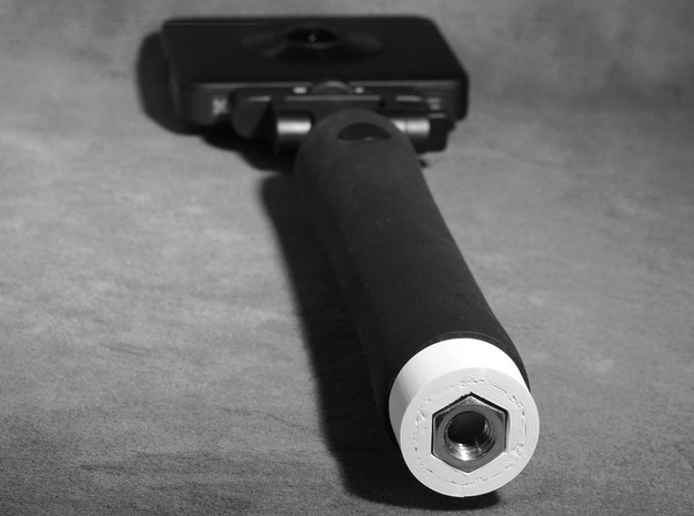 Mi Sphere Selfie Stick Tripod Adapter in Black Natural Versatile Plastic