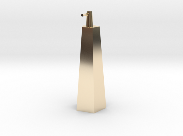 Shampoo in 14k Gold Plated Brass
