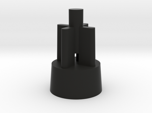 DL18 Jabba Guard blaster scope tip in Black Natural Versatile Plastic