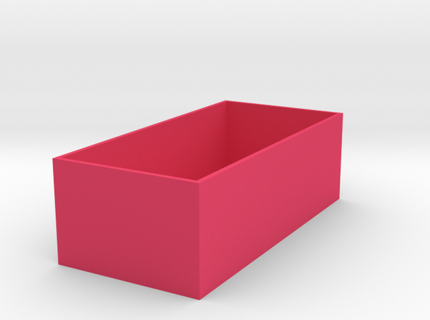 衛生紙盒.stl in Pink Processed Versatile Plastic