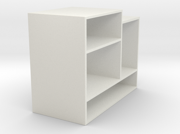bookcase in White Natural Versatile Plastic
