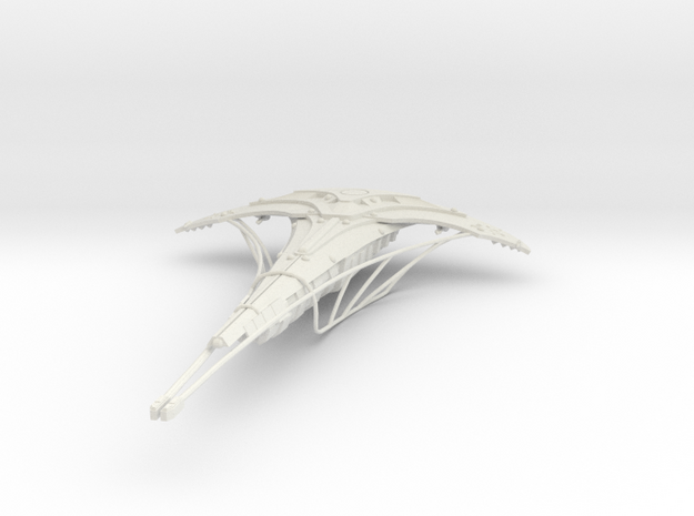 Seedship with Collectors  - 330mm hollow in White Natural Versatile Plastic