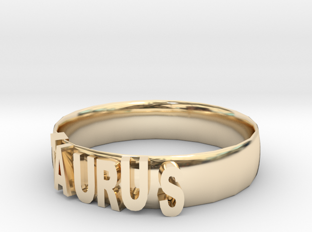 TAURUS Bracelets in 14k Gold Plated Brass
