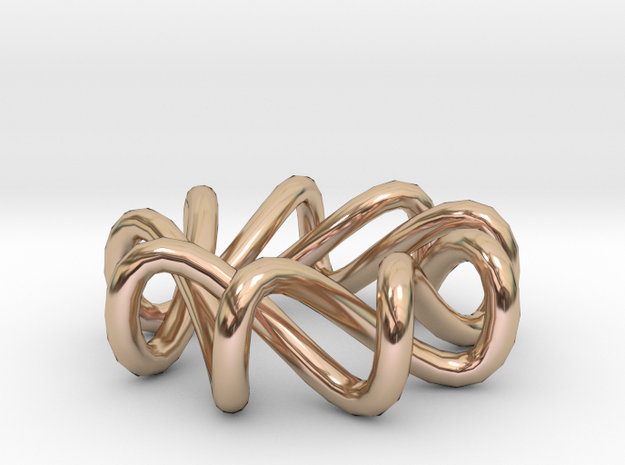 RING RING in 14k Rose Gold: Small