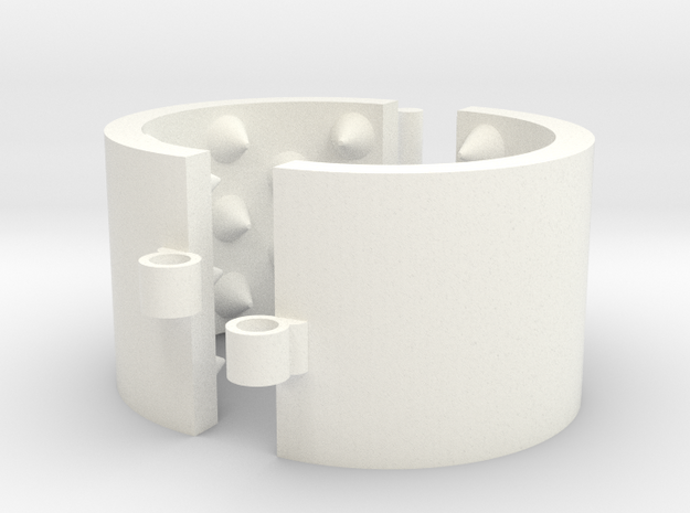 Kalis Grip 36/5/03 - 5 Rows in White Processed Versatile Plastic