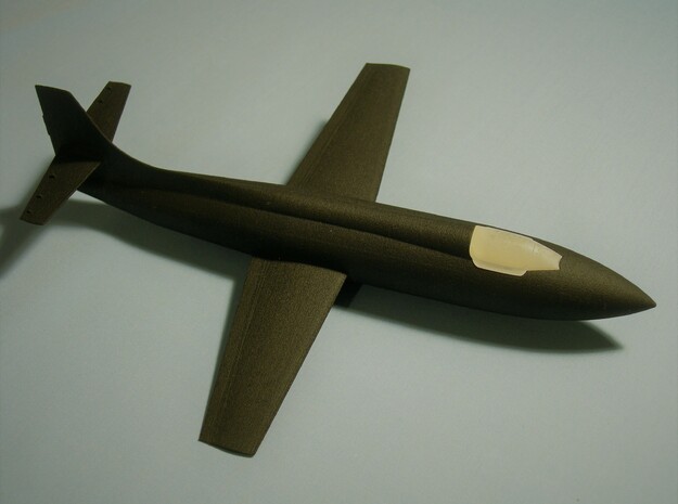 Bell X-1A 1/48 in White Natural Versatile Plastic