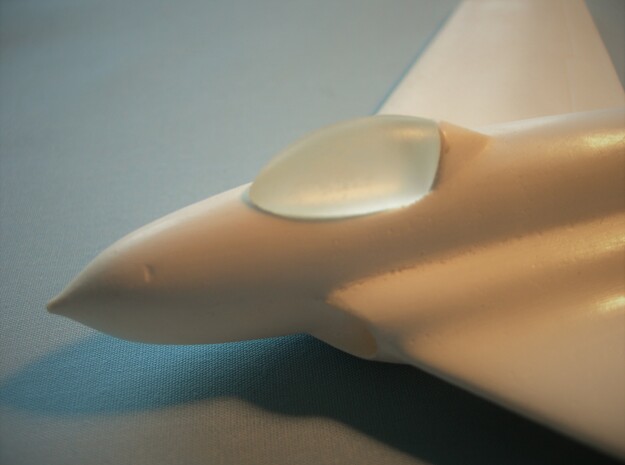 Northrop X-4 Canopy in Clear Ultra Fine Detail Plastic