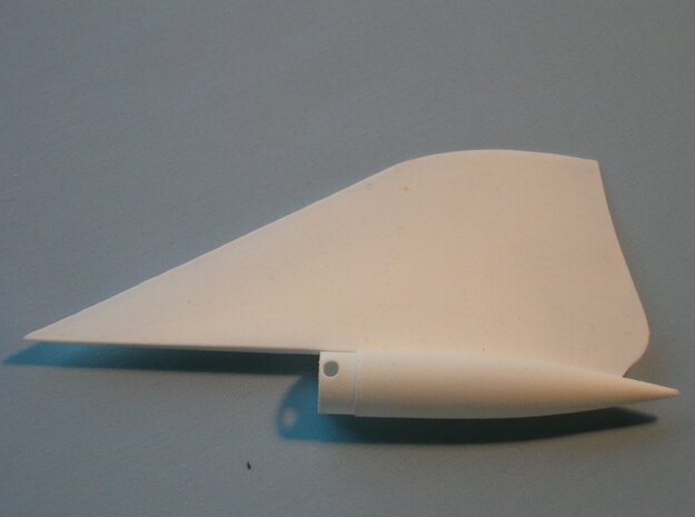 Trident (K-33) Fin Unit For BT-5 in Gray PA12